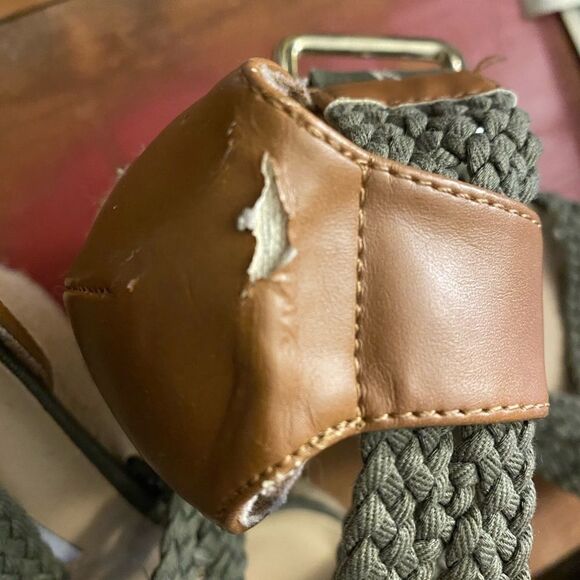 Steve Madden Magestee Crochet Criss Cross Size 10 - Picture 7 of 10